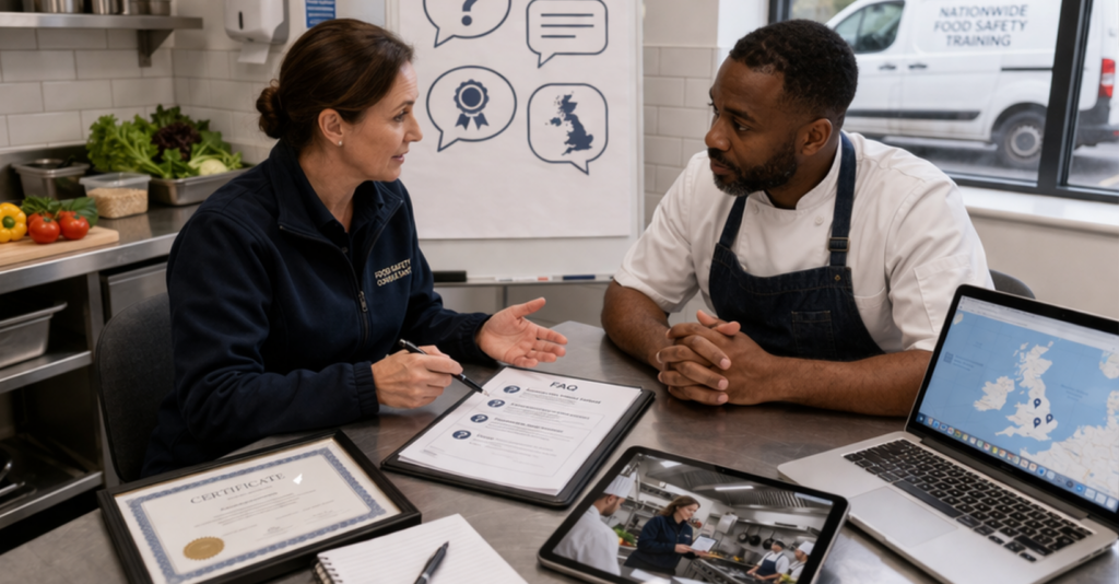 Frequently Asked Questions About Bespoke Food Safety Training