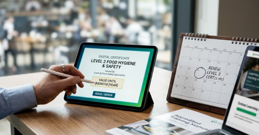 How to Get or Renew a Level 2 Food Hygiene Certificate